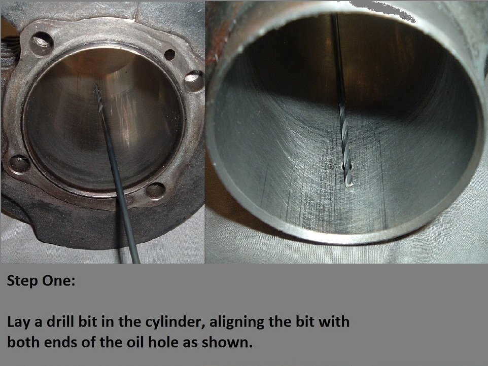 Sportster Oil Hole Relocation